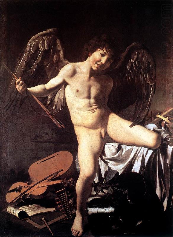 Caravaggio Amor Victorious dsf china oil painting image