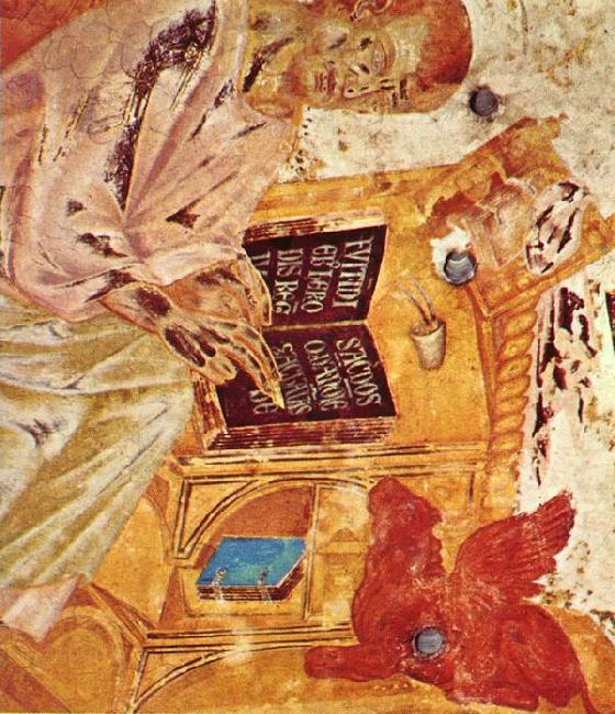 Cimabue St Luke (detail) sd china oil painting image
