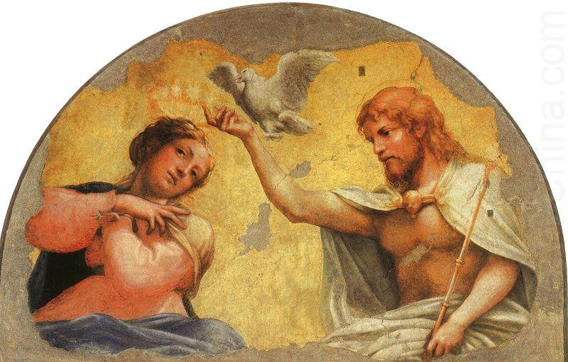 Correggio Coronation of the Virgin china oil painting image