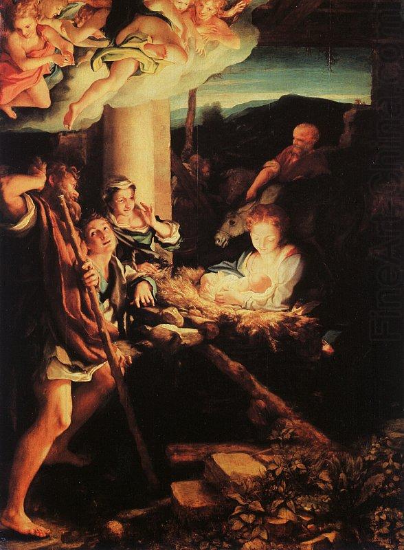 Correggio Adoration of the Shepherds china oil painting image