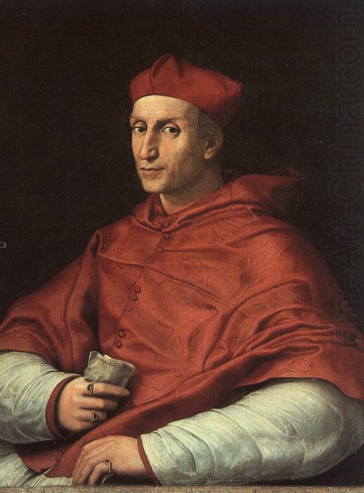 Raphael Portrait of Cardinal Bibbiena china oil painting image