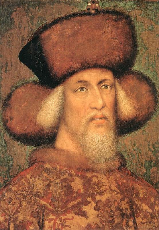 PISANELLO Portrait of Emperor Sigismund of Luxembourg iug china oil painting image