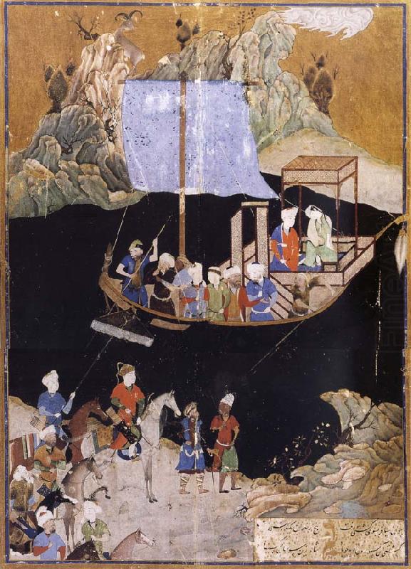 Bihzad Abduction from the seraglio china oil painting image