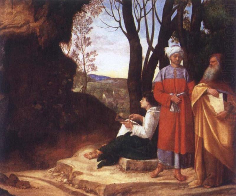 Giorgione The Three Philosophers china oil painting image