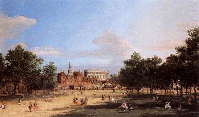 Canaletto the Old Horse Guards and Banqueting Hall, from St James-s Park china oil painting image