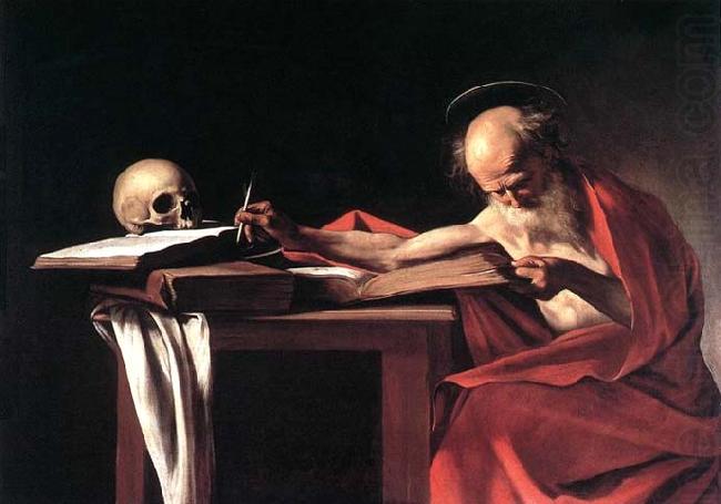 Caravaggio St Jerome china oil painting image