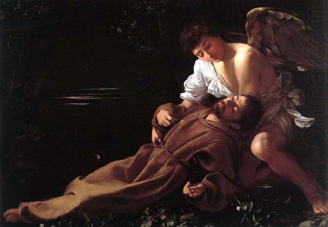 Caravaggio St. Francis in Ecstasy china oil painting image