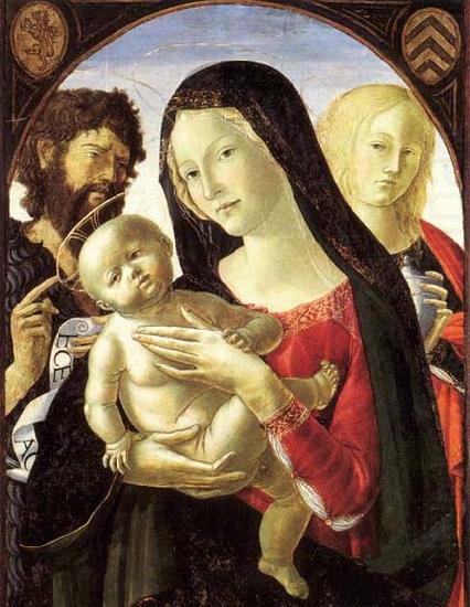 Neroccio Madonna and Child with St John the Baptist and St Mary Magdalene china oil painting image