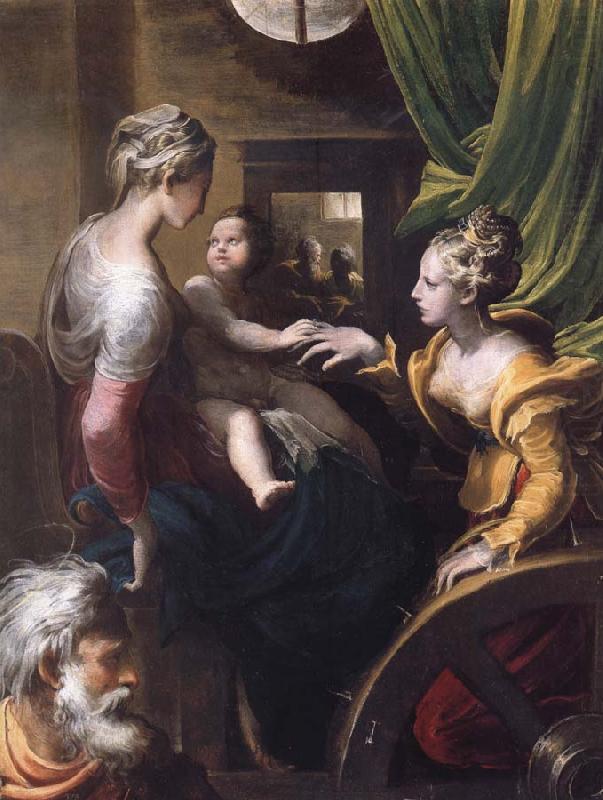 PARMIGIANINO The Mystic Marriage of Saint Catherine china oil painting image