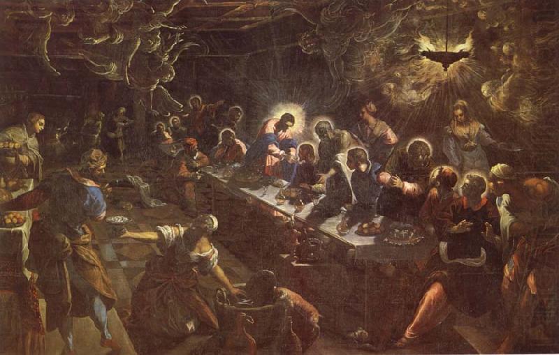 Tintoretto The Last Supper china oil painting image