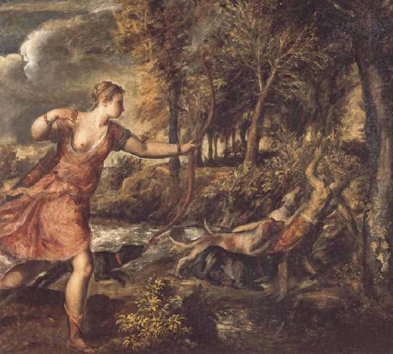 Titian The Death of Actaeon china oil painting image