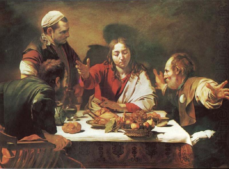 Caravaggio The Supper at Emmaus china oil painting image