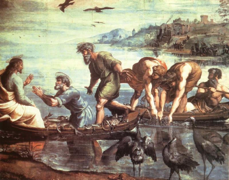 Raphael The Miraculous Draught of Fishes china oil painting image