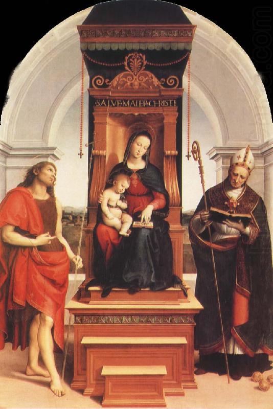 Raphael Virgin and Child with SS.John the Baptist and Nicholas china oil painting image