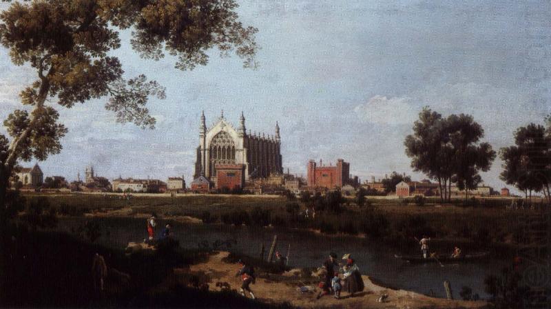 Canaletto eto college china oil painting image