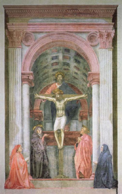 MASACCIO The Trinity china oil painting image