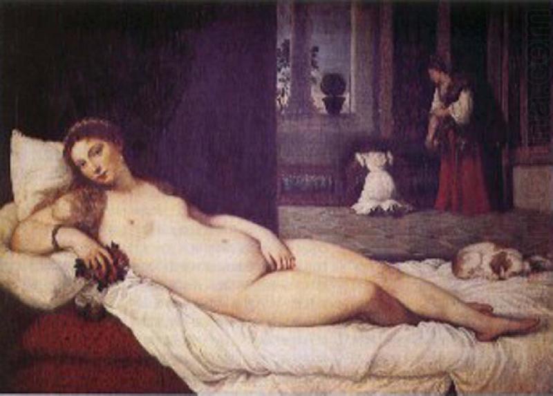 Titian Venus Wuerbinnuo china oil painting image