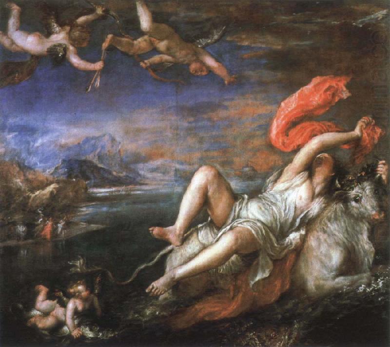 Titian the rape of europa china oil painting image