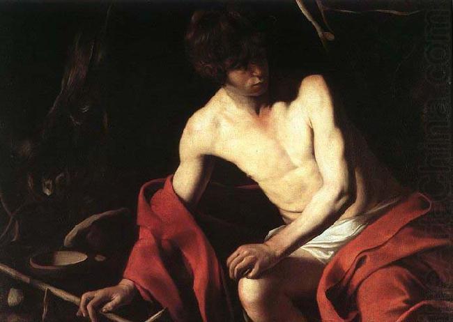 Caravaggio St John the Baptist china oil painting image