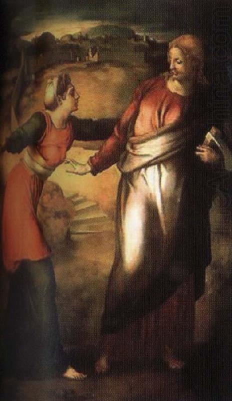 Pontormo Do not touch me china oil painting image