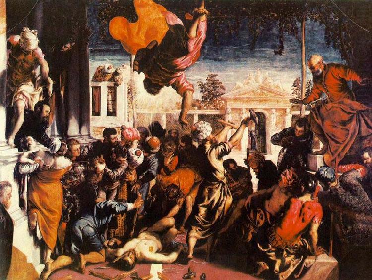 Tintoretto Miracle of the Slave china oil painting image