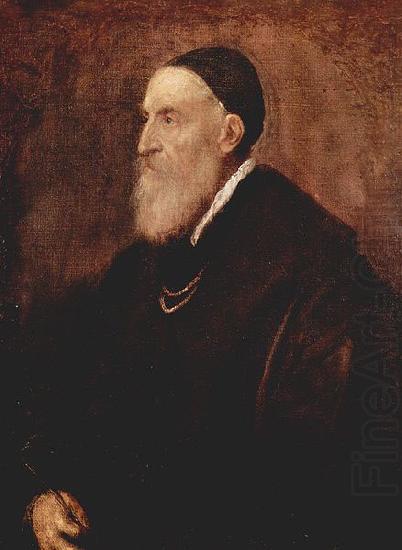 Titian Titian self portrait, china oil painting image