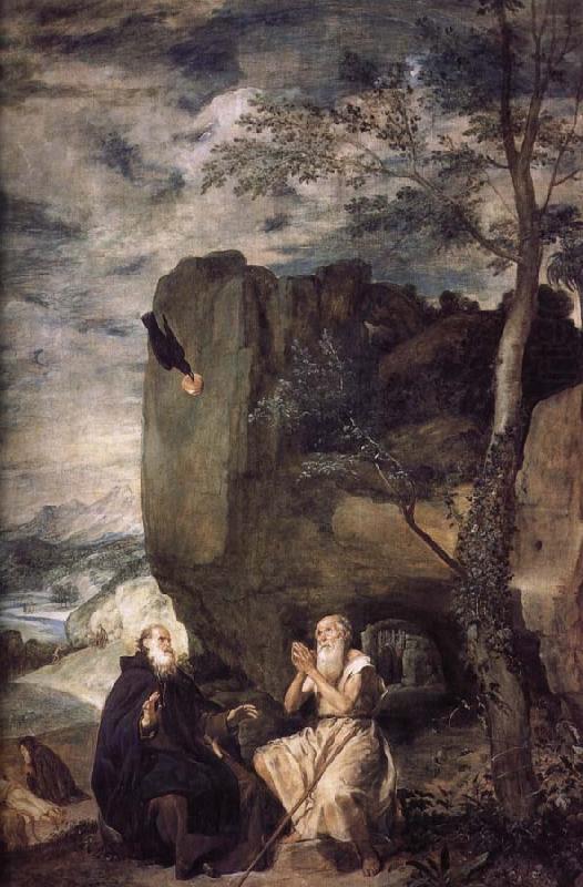 Velasquez Abbot and hermit Paulo china oil painting image