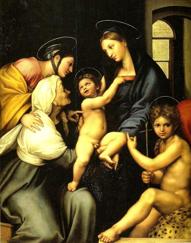 Raphael the madonna dell' impannata china oil painting image