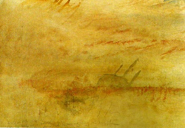 J.M.W.Turner lost to all hope china oil painting image