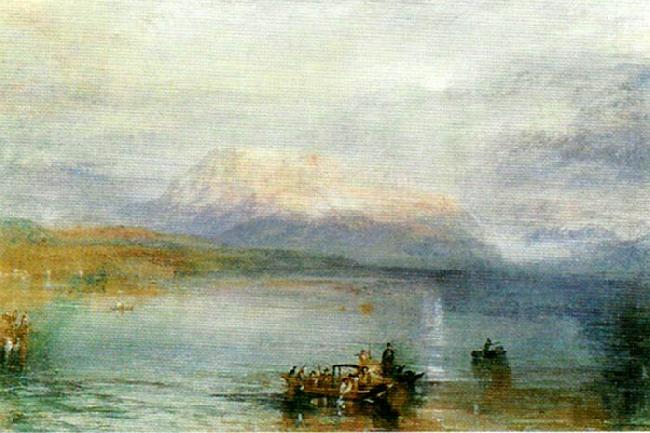 J.M.W.Turner the red rigi china oil painting image