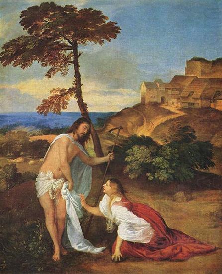 Titian Christus und Maria Magdalena china oil painting image