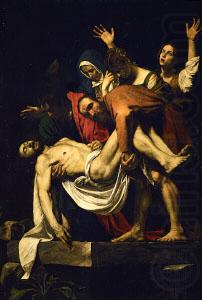 Caravaggio The Deposition of Christ china oil painting image