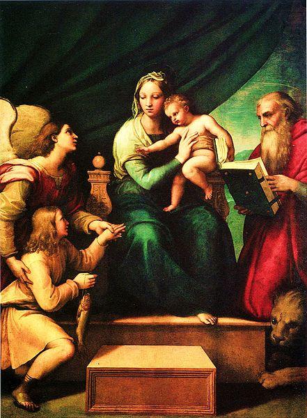 Raphael Madonna and the Fish china oil painting image