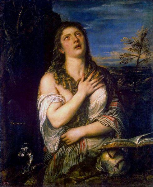 Titian Maria Magdalena china oil painting image