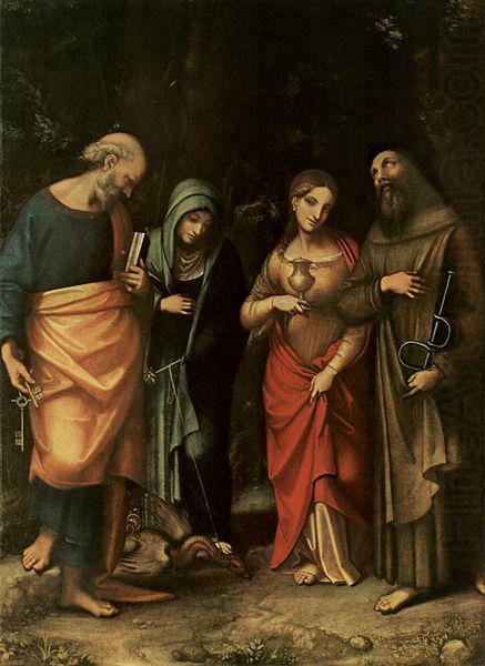 Correggio Vier Heilige china oil painting image