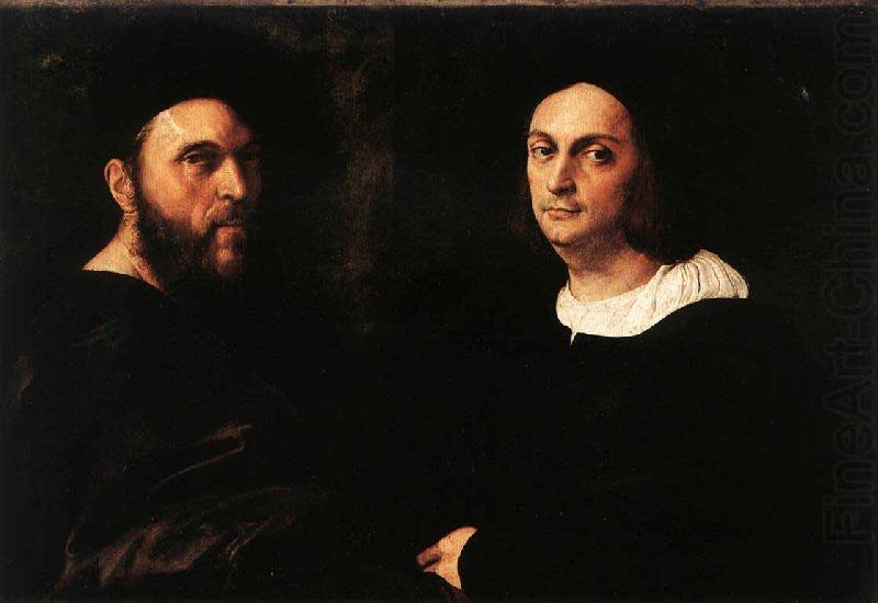Raphael Portrait of Andrea Navagero and Agostino Beazzano china oil painting image