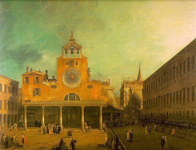 Canaletto San Giacomo di Rialto china oil painting image