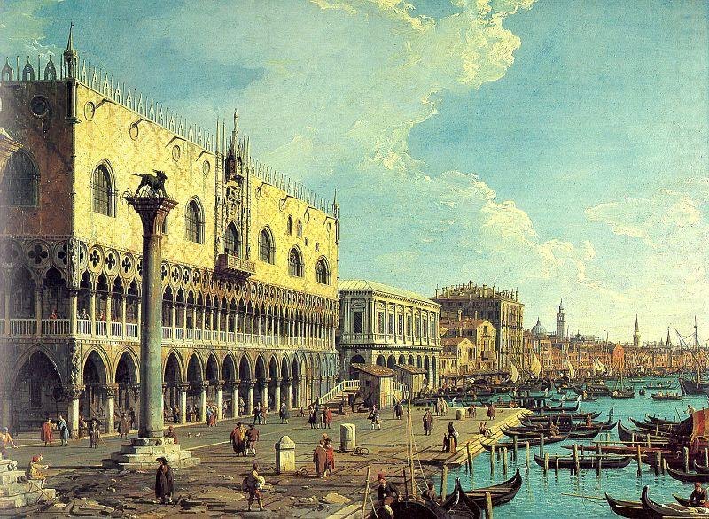Canaletto Riva degli Schiavoni- Looking East china oil painting image