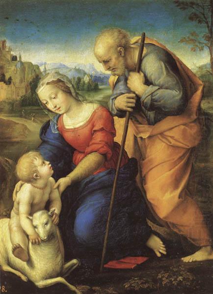 Raphael The Holy Family wtih a Lamb china oil painting image