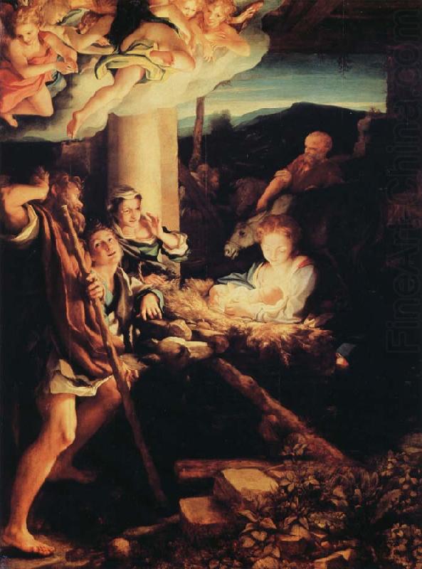 Correggio Adoration of the Shepherds china oil painting image