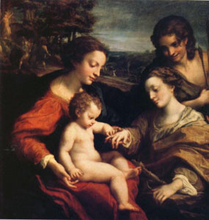 Correggio The Mystic Marriage (mk05) china oil painting image