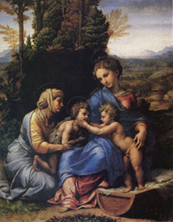Raphael The Holy Family Known as the Little Holy Family (mk05) china oil painting image