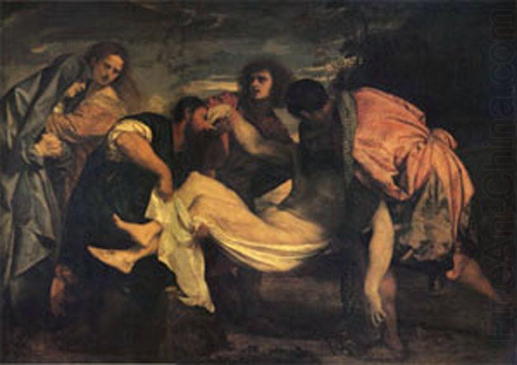 Titian The Entombment (mk05) china oil painting image