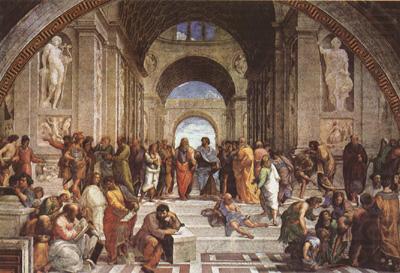 Raphael The School of Athens (mk08) china oil painting image