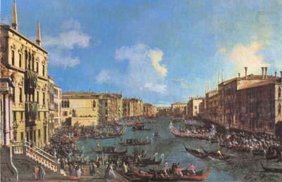 Canaletto Regatta on the Canale Grande (mk08) china oil painting image