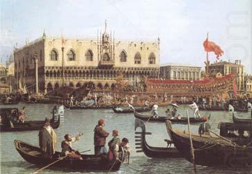Canaletto The Bacino di S Marco on Ascension Day (mk25) china oil painting image
