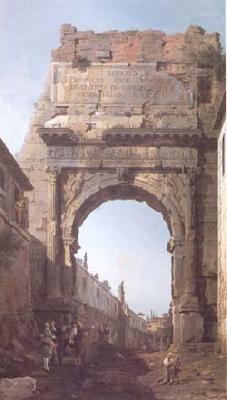 Canaletto The Arch of Titus (mk25) china oil painting image