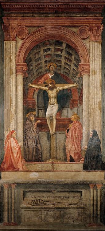 MASACCIO The Holy Trinity (nn03) china oil painting image