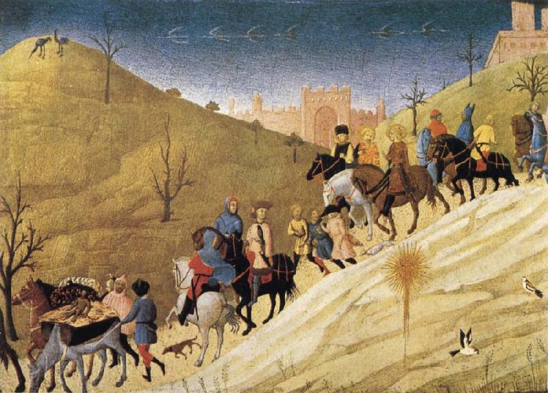 SASSETTA The Procession of the Magi china oil painting image