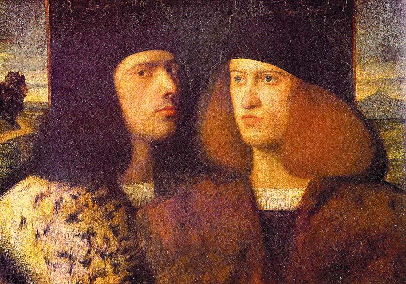 Portrait of Two Young Men fd, CARIANI